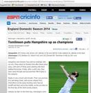 ESPN Cricinfo website